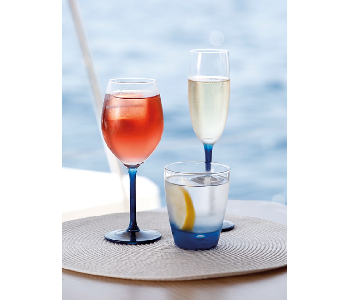 Copa Champagne Ecozen & Antideslizante – Party 6 uds - Marine Business