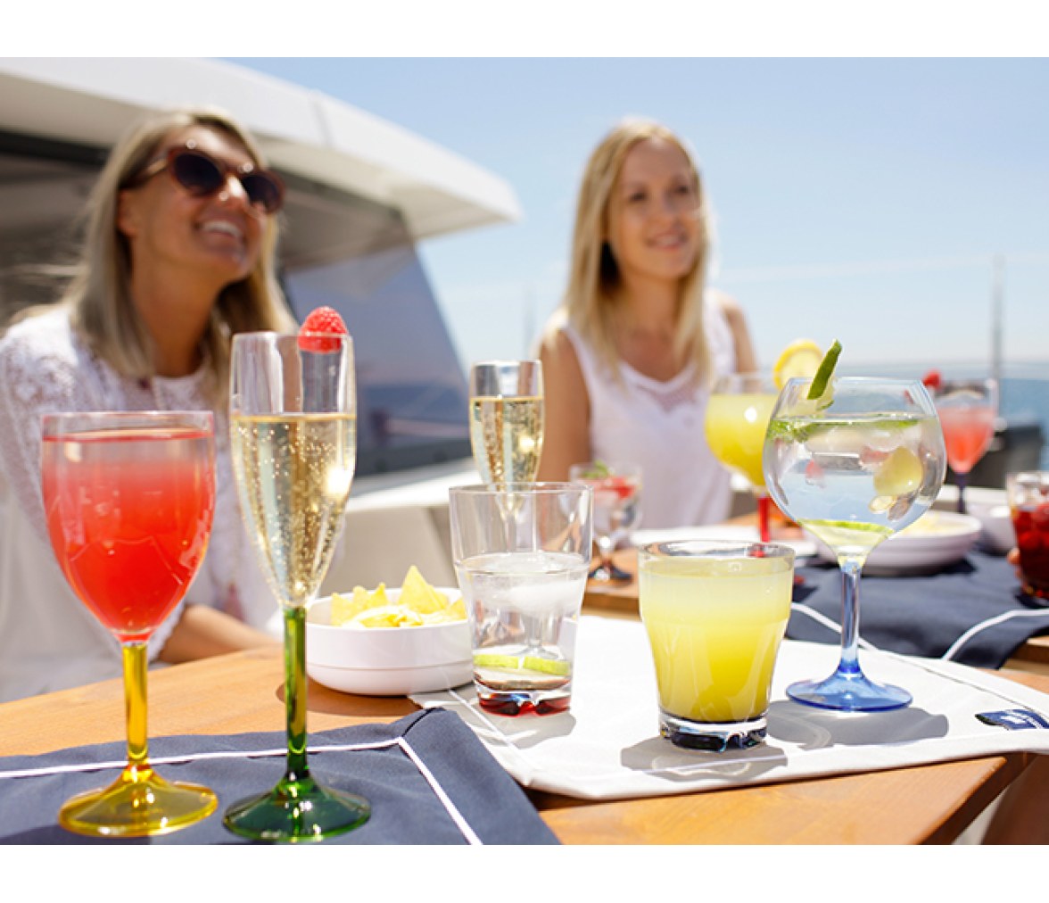 Copa Champagne Ecozen & Antideslizante – Party 6 uds - Marine Business
