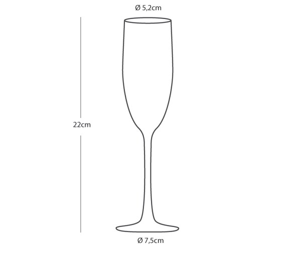 Copa Vino Ecozen & Antideslizante – Party Colors 6 uds - Marine Business
