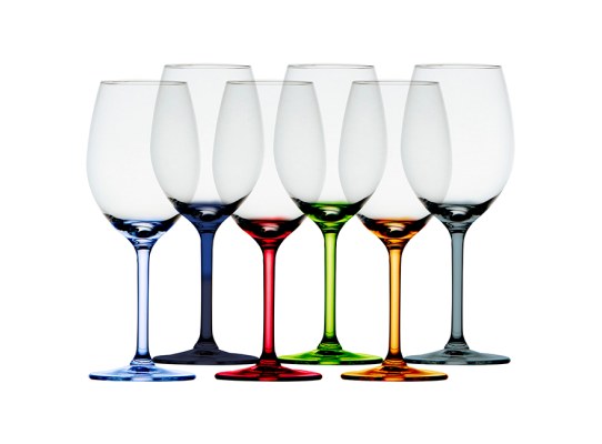 Copa Vino Ecozen & Antideslizante – Party Colors 6 uds - Marine Business