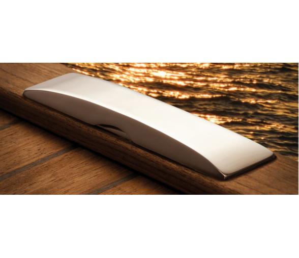 Cornamusa Escamoteable Acero Inoxidable Extra Plana