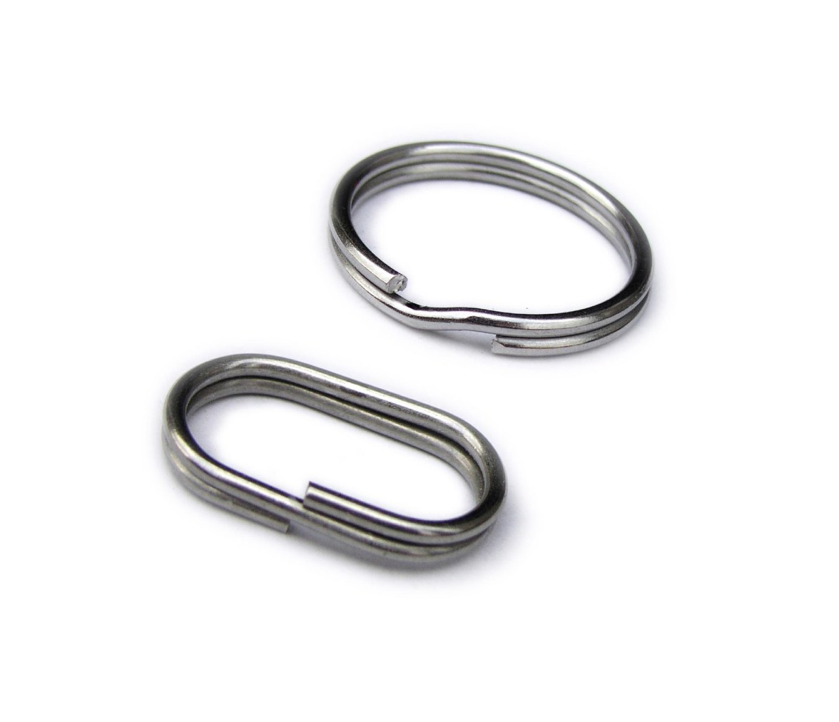 Cressi Anillas de Acero Inoxidable AISI 316 (6 Unidades)