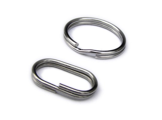 Cressi Anillas de Acero Inoxidable AISI 316 (6 Unidades)