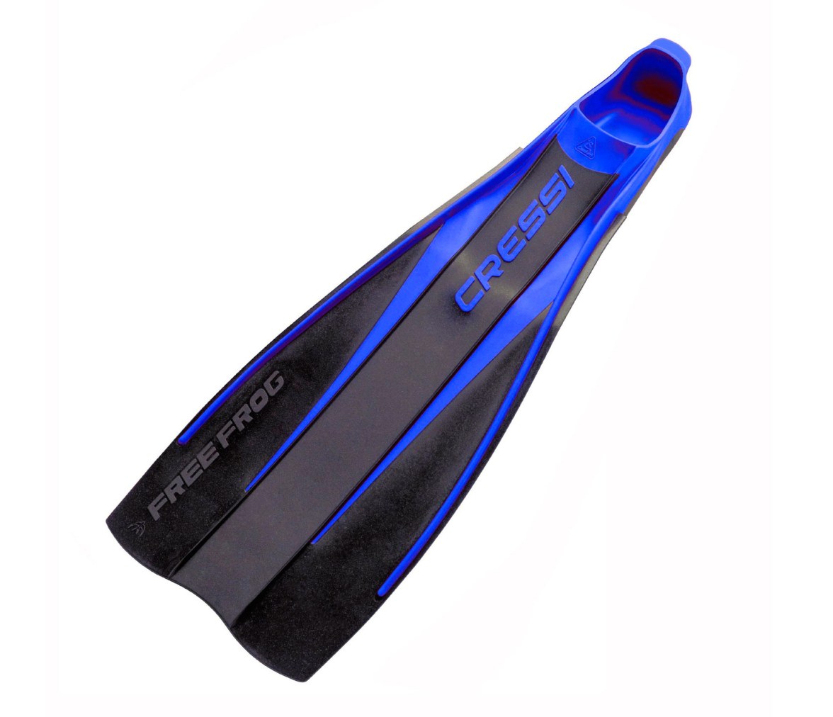 Cressi Aleta Free Frog Negro y Azul