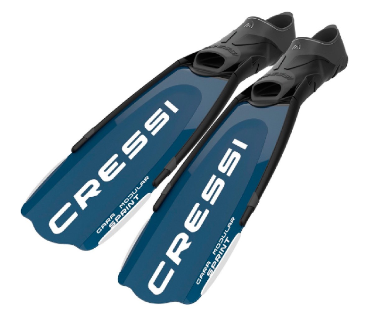Cressi Aleta Gara Modular Sprint Azul