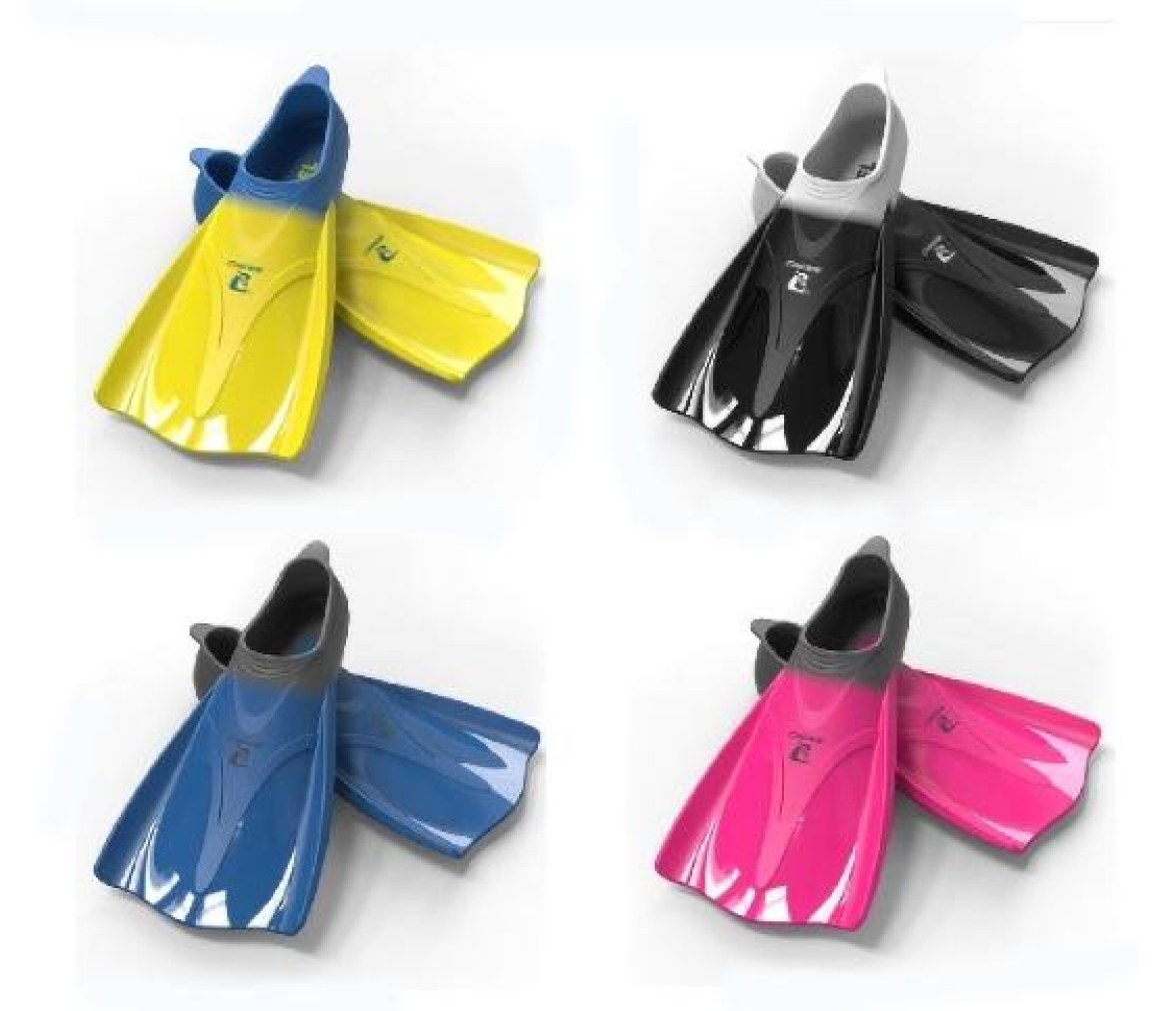 Cressi Pixel Aletas Cortas de Silicona para Natación