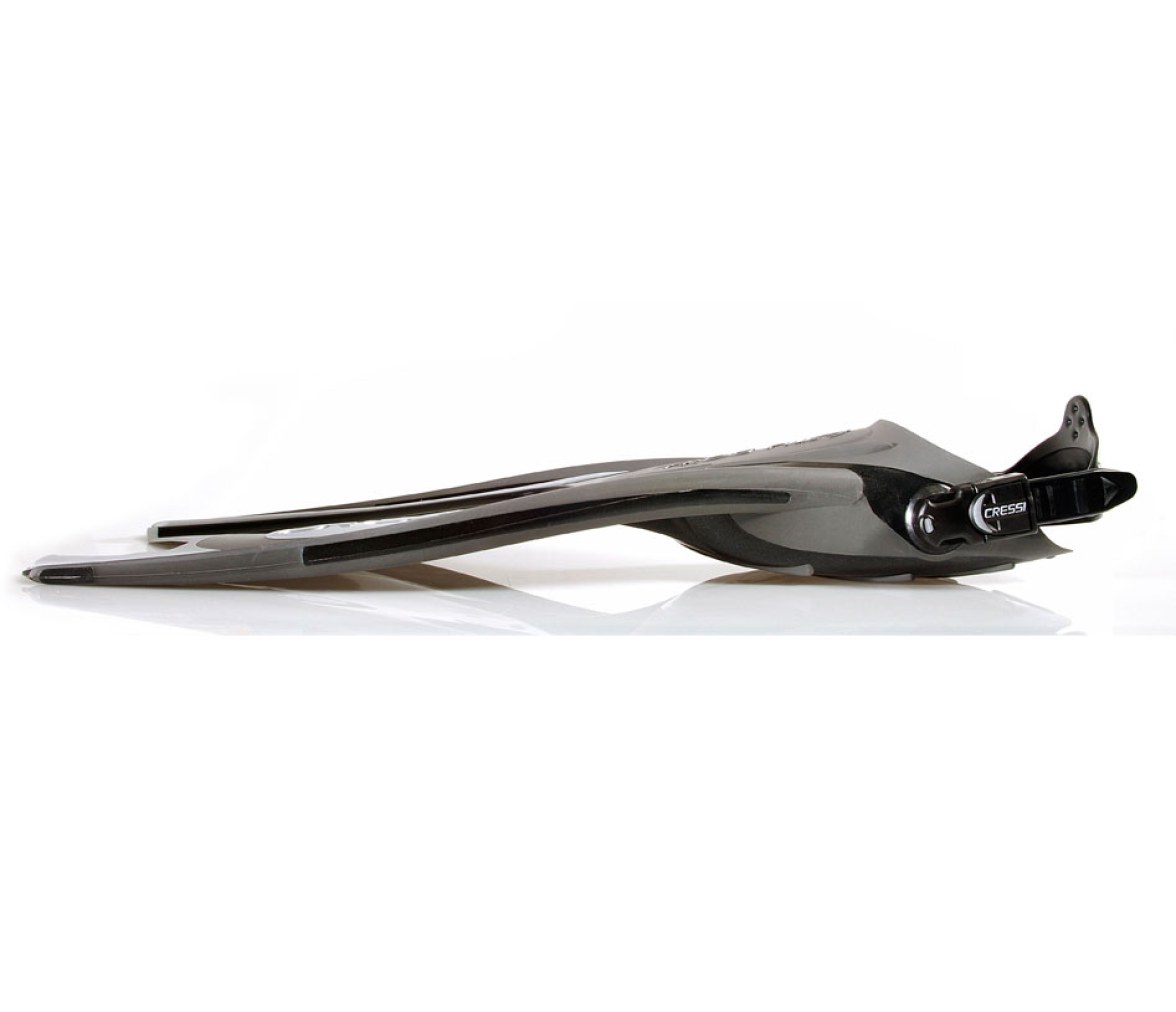 Cressi Aletas Regulables Frog Plus Blanco-Negro