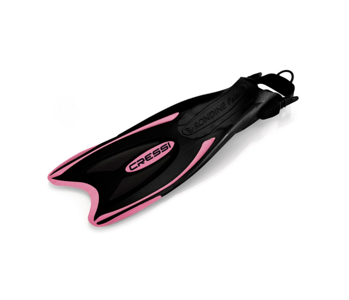 Cressi Aletas Regulables Palau Negro-Rosa