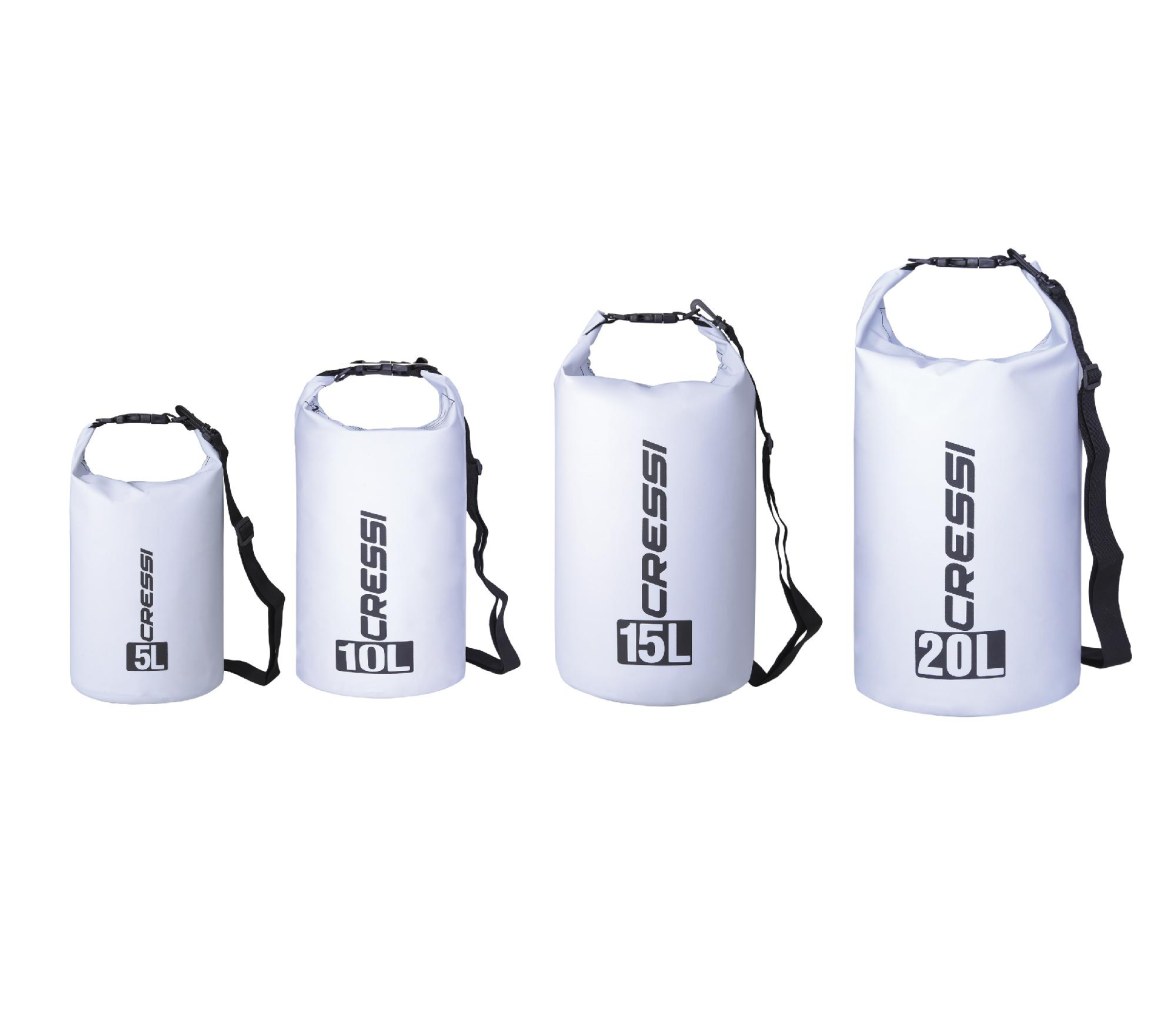 Cressi Dry PVC Bolsa Estanca de 5 a 20 Litros
