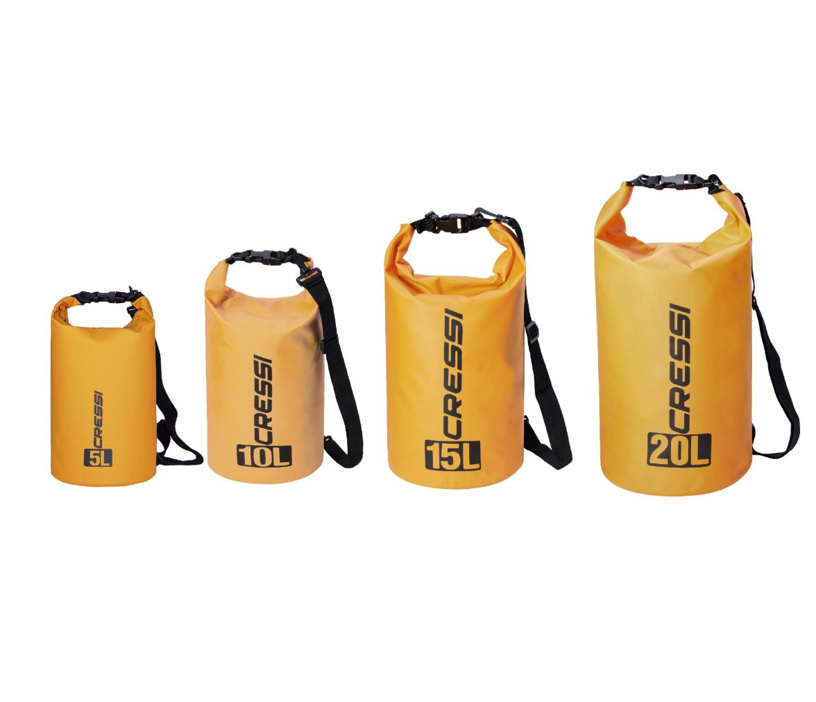 Cressi Dry PVC Bolsa Estanca de 5 a 20 Litros