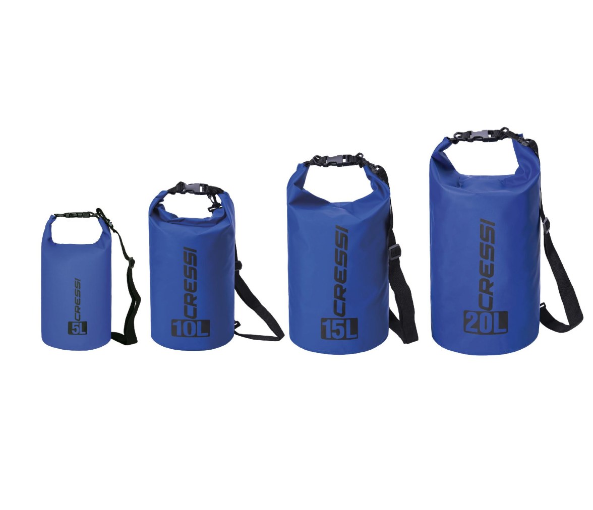 Cressi Dry PVC Bolsa Estanca de 5 a 20 Litros