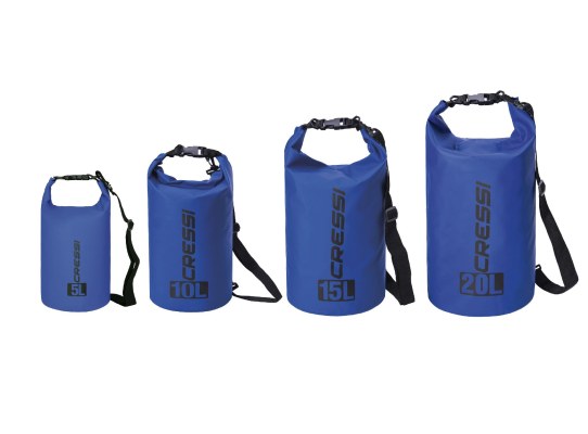 Cressi Dry PVC Bolsa Estanca de 5 a 20 Litros