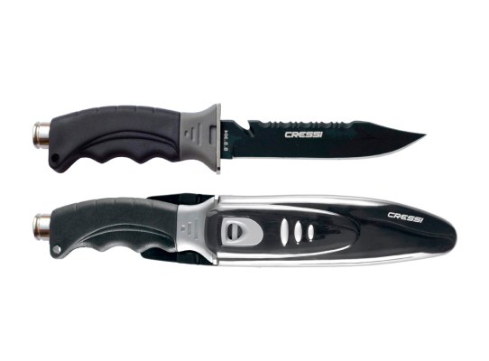 Cressi Cuchillo Borg Negro