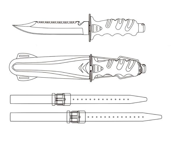 Cressi Cuchillo Giant
