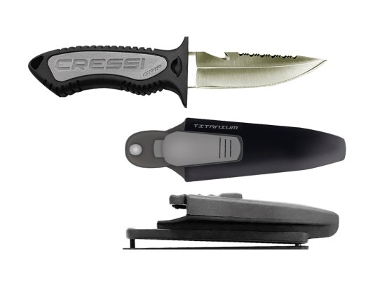 Cressi Cuchillo Grip Titanio