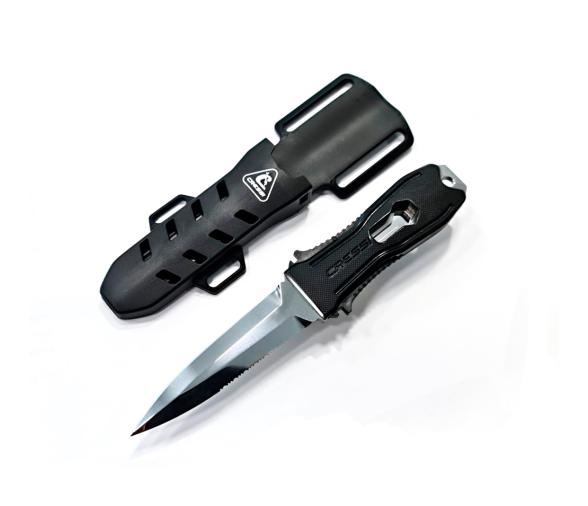 Cressi Cuchillo Lizard Negro