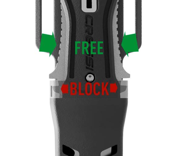 Cressi Cuchillo Lizard Negro