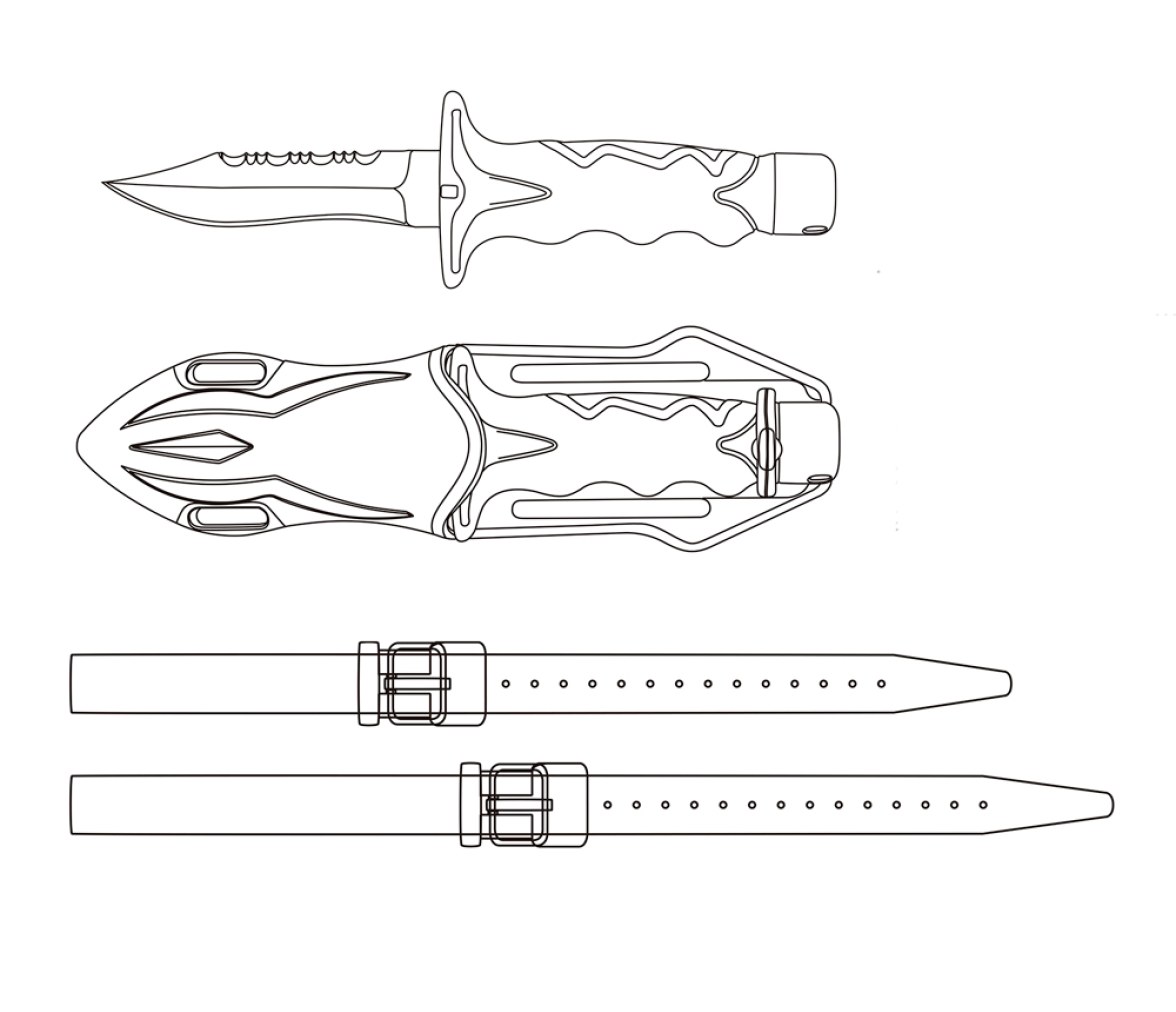 Cressi Cuchillo Predator