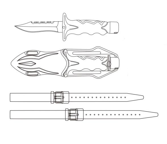 Cressi Cuchillo Predator