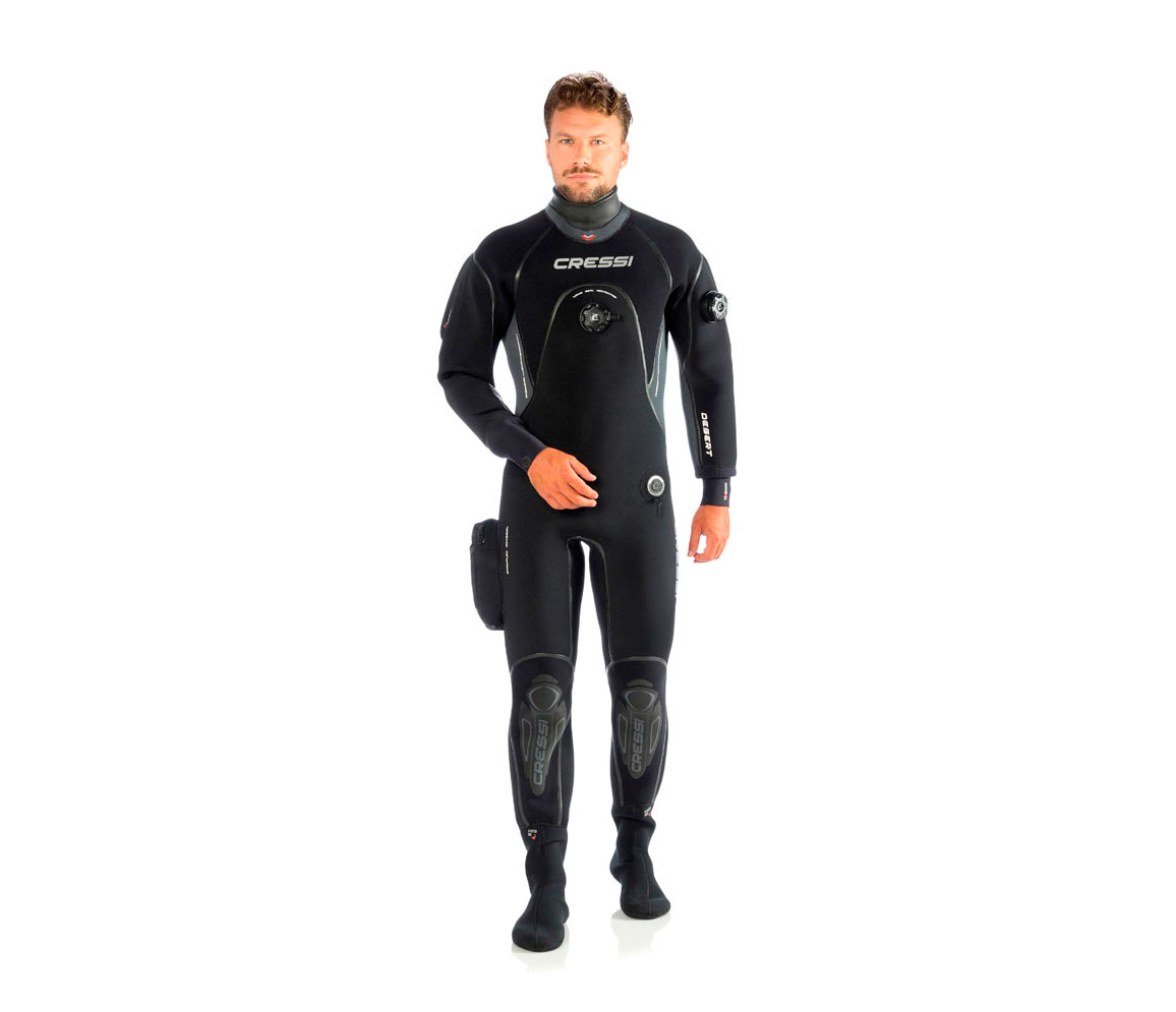 Cressi Desert Traje Seco Neopreno Hombre 4 mm