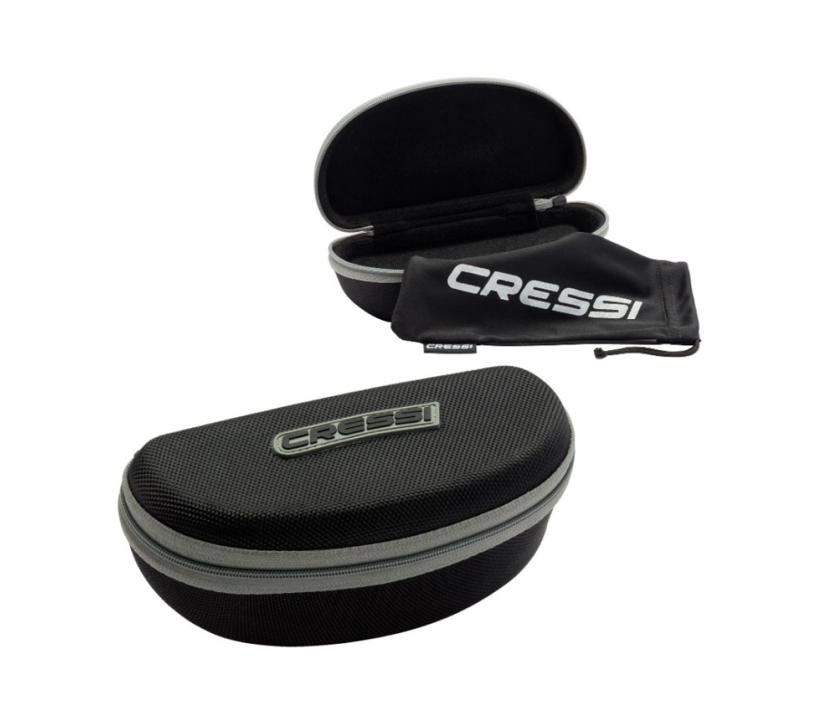 Cressi Gafa de Sol Ninja Floating Polarizada Espejo Azul