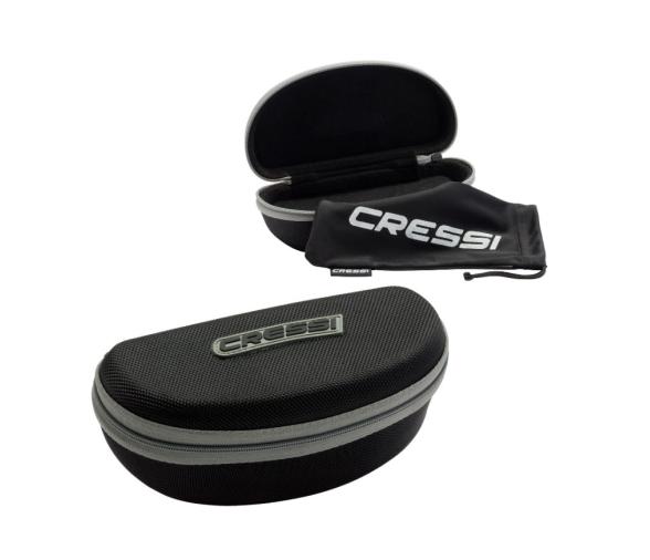 Cressi Gafa de Sol Ninja Floating Polarizada Espejo Azul