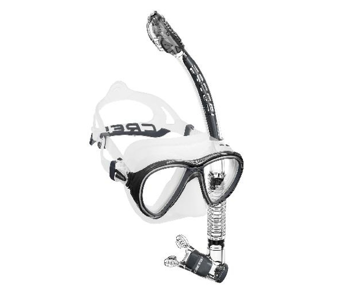 Cressi Kit Quantum e Itaca Ultra Dry: Máscara y Tubo