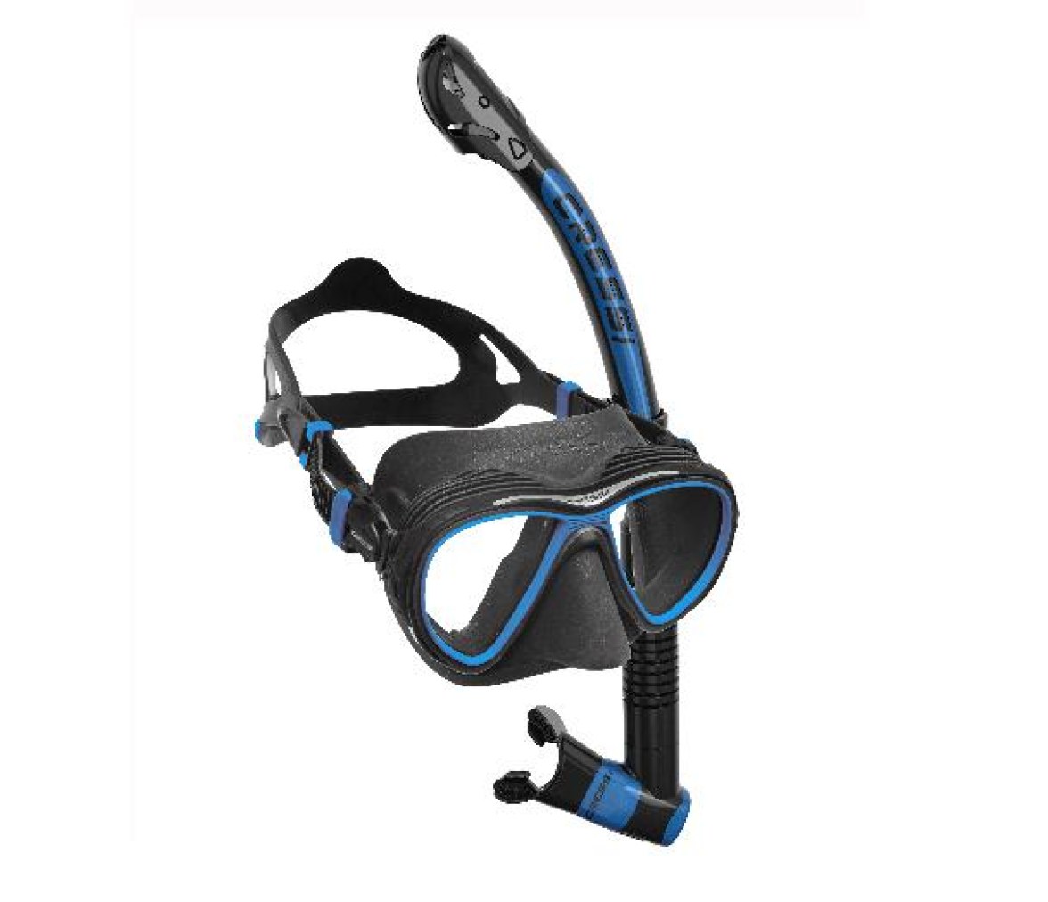 Cressi Kit Quantum e Itaca Ultra Dry: Máscara y Tubo