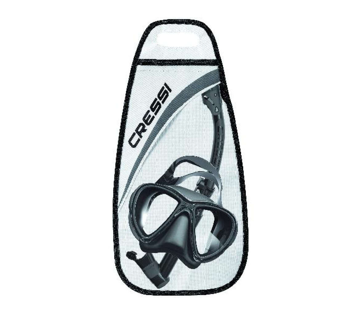 Cressi Kit Quantum e Itaca Ultra Dry: Máscara y Tubo