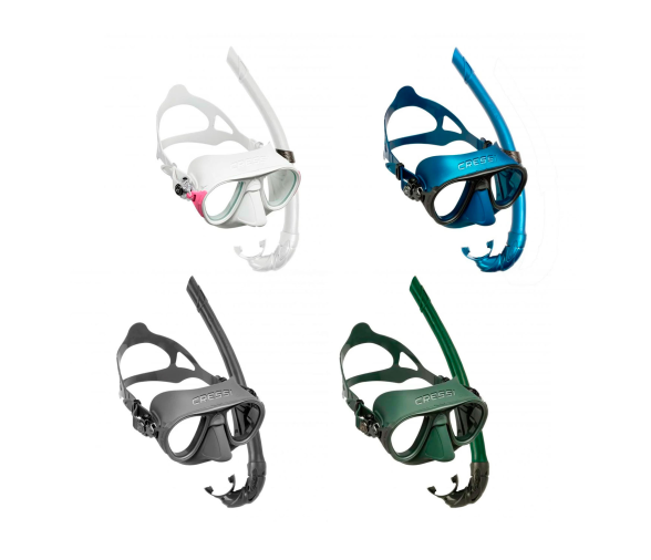 Cressi Kit Mascara Calibro y Tubo Corsica