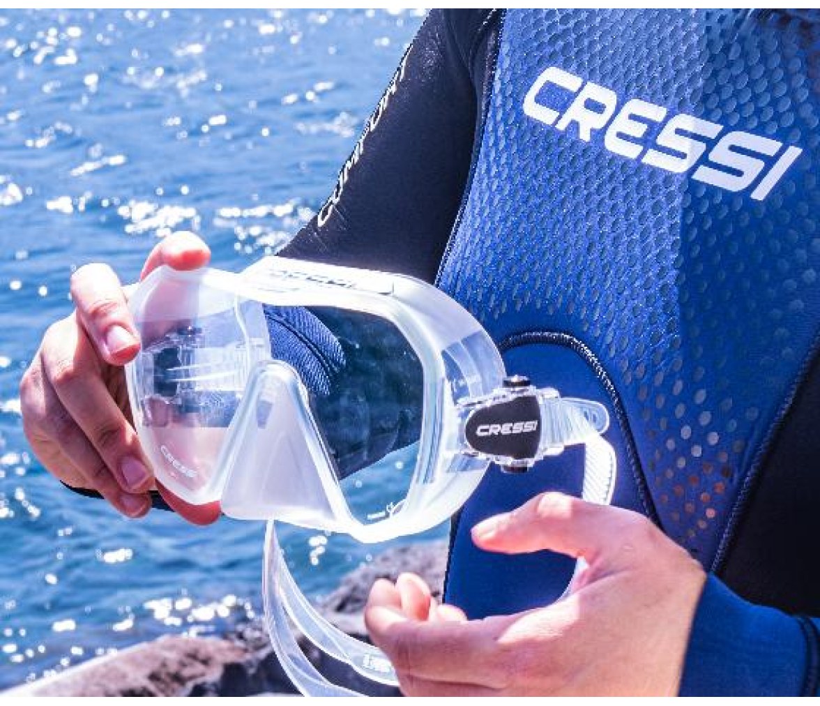 Cressi Z2S Medium Máscara Frameless de Buceo