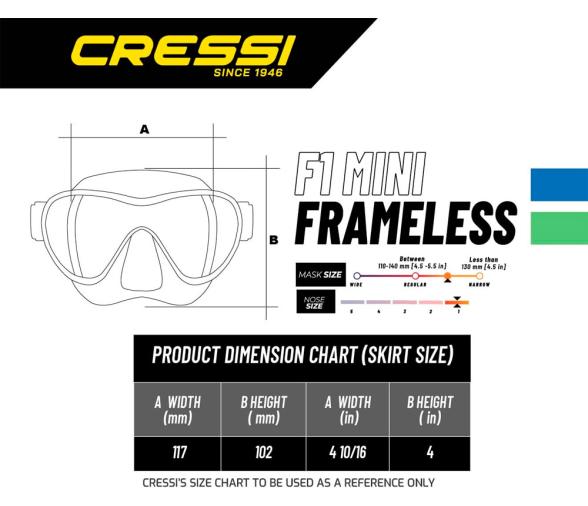 Cressi Mascara F1 junior