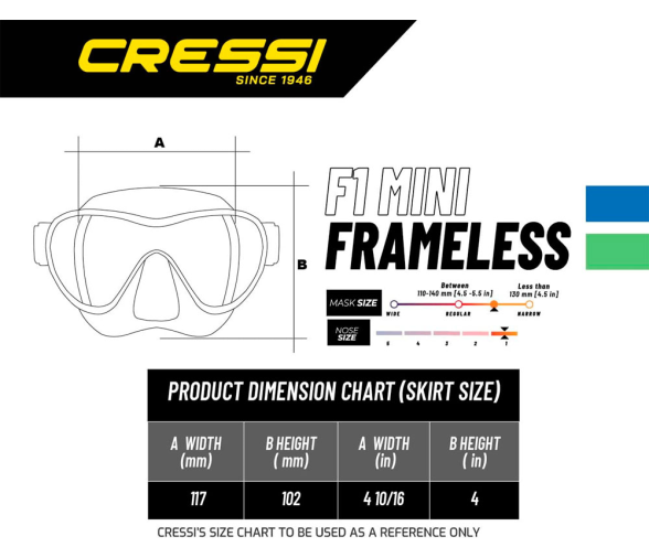 Cressi Mascara F1 junior
