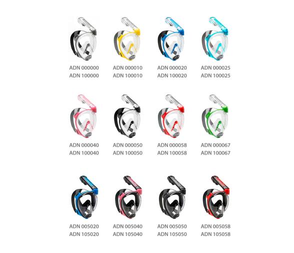 Cressi Mascara Facial Duke