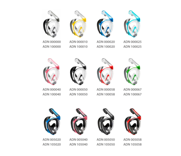 Cressi Mascara Facial Duke