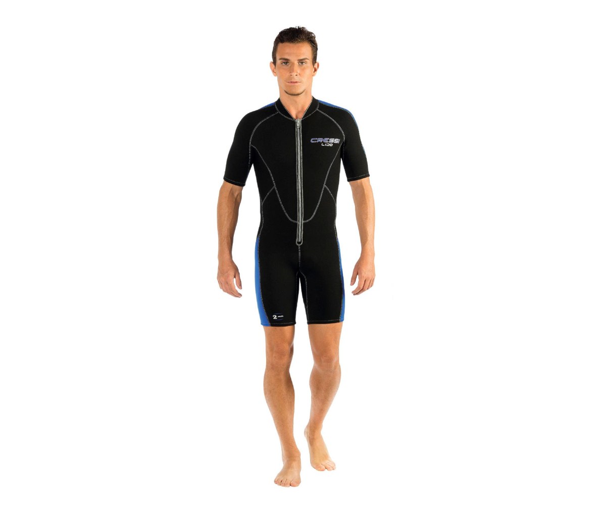 Cressi Monoshort Lido 2 mm Azul