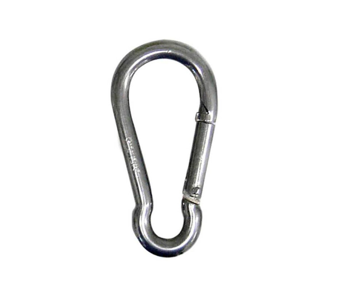 Cressi Mosquetones de Acero Inoxidable AISI 316