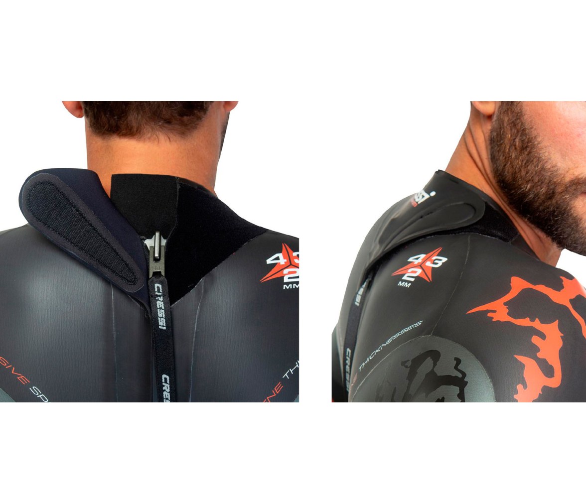 Cressi Neopreno Kuwae Uomo 2-3-4 mm