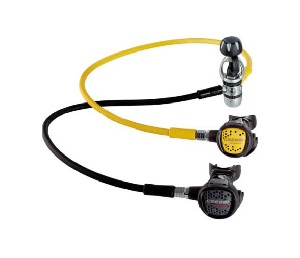 Cressi Pack XS Compact AC 2 + Octopus