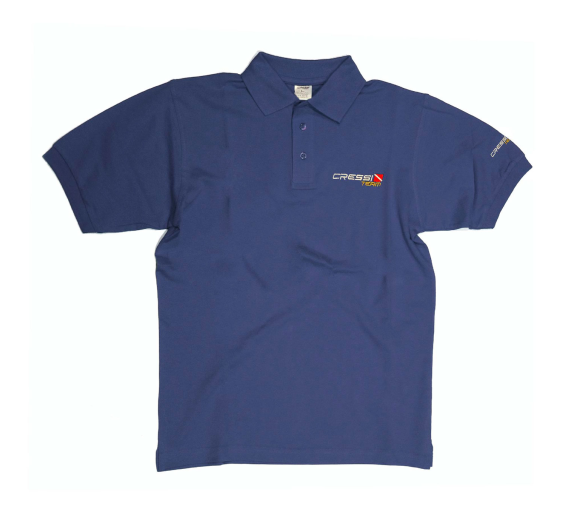 Cressi Polo Team Azul Marengo