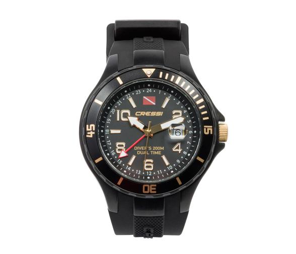 Cressi Reloj Traveller Dual Time Gold