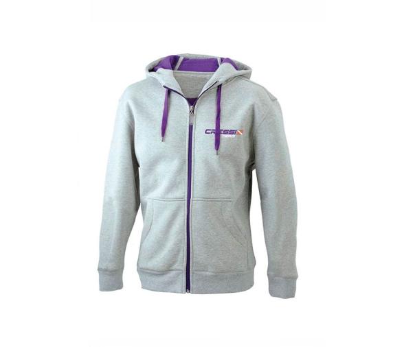 Cressi Sudadera Team Mujer Gris