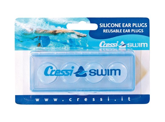 Cressi Tapones Oídos Silicona 4 uds