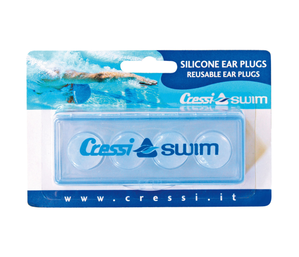 Cressi Tapones Oídos Silicona 4 uds