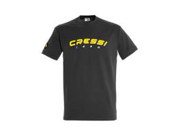 Cressi Team Camiseta Hombre Marengo y Amarillo