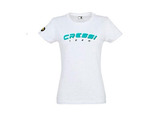 Cressi Team Camiseta Mujer Bigoré y Aguamarina