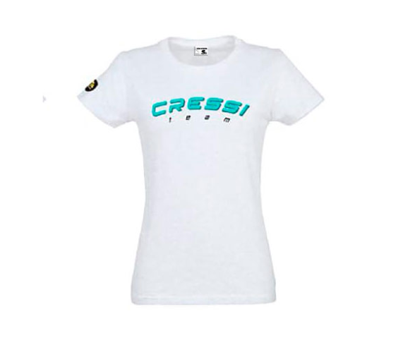 Cressi Team Camiseta Mujer Bigoré y Aguamarina