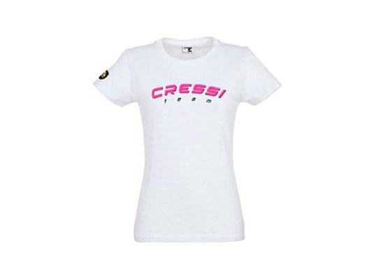 Cressi Team Camiseta Mujer Bigoré y Fucsia