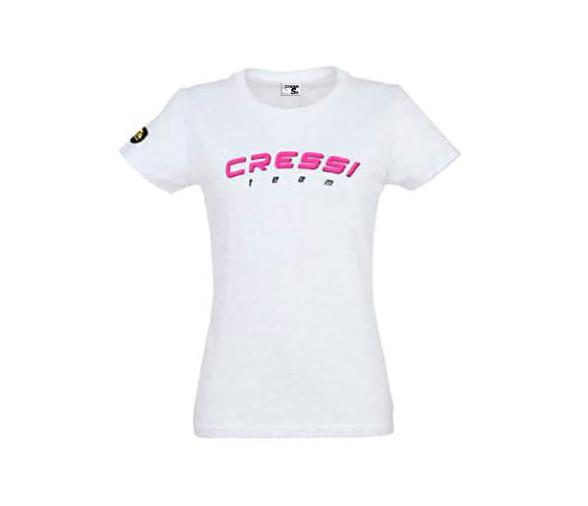 Cressi Team Camiseta Mujer Bigoré y Fucsia