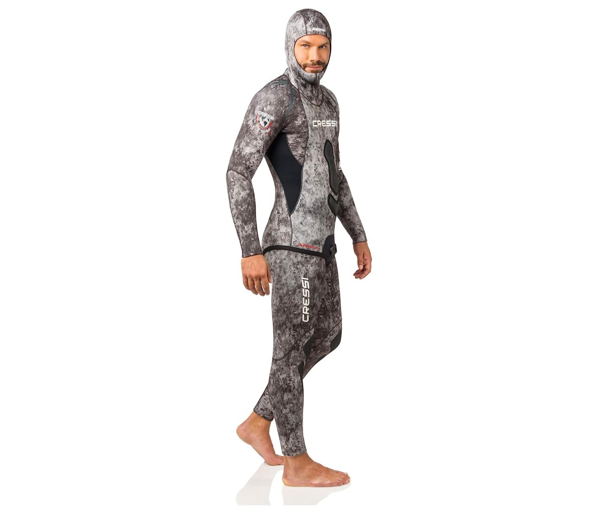 Cressi Apnea Camouflage Traje de Apnea 3,5 / 5 / 7 mm